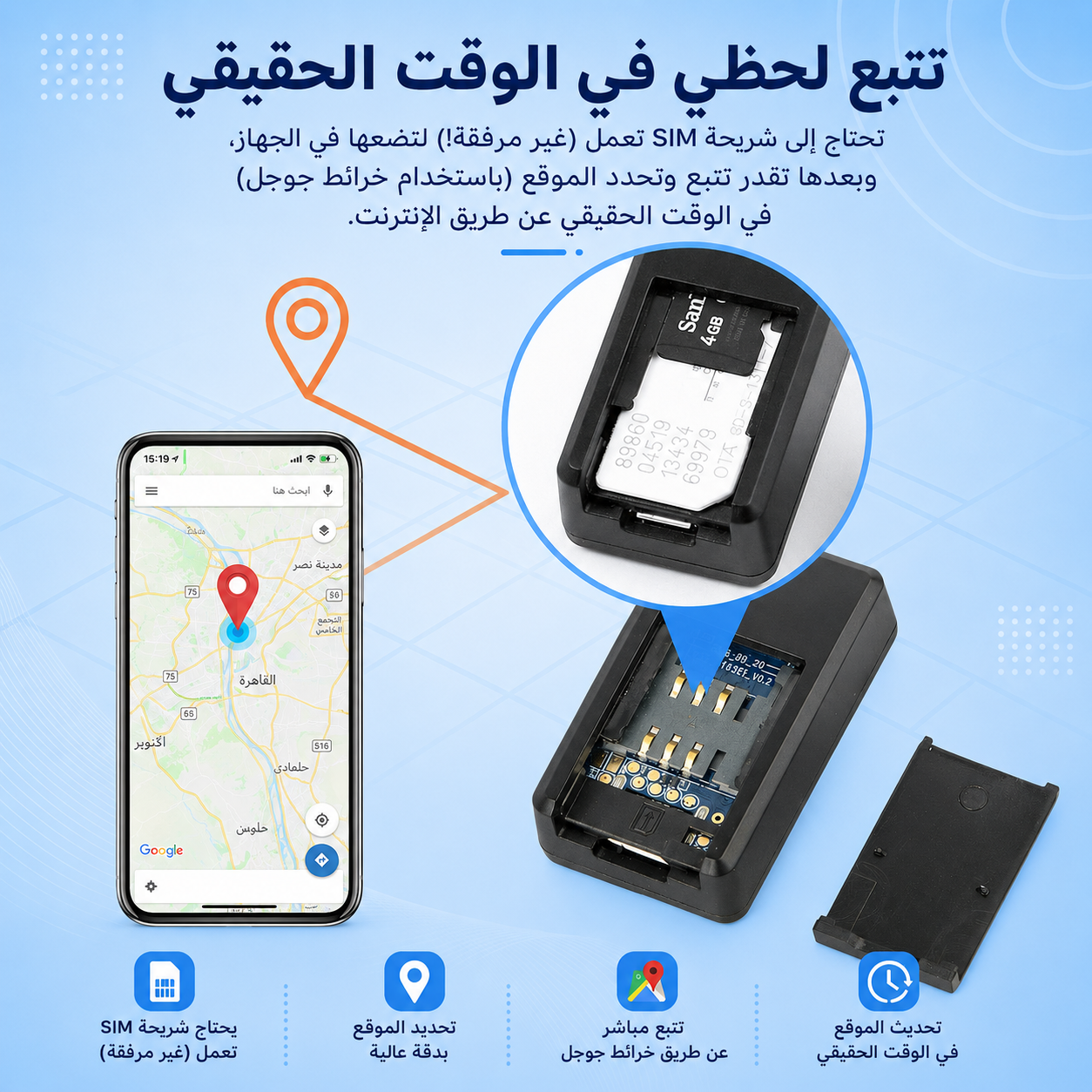 • Mini GPS Tracker