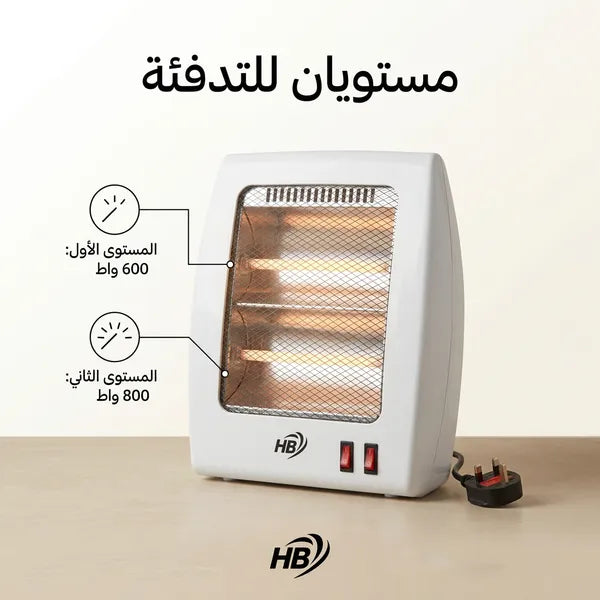 دفاية كهربائية صغيرة (تعمل بنظام الشمعات)