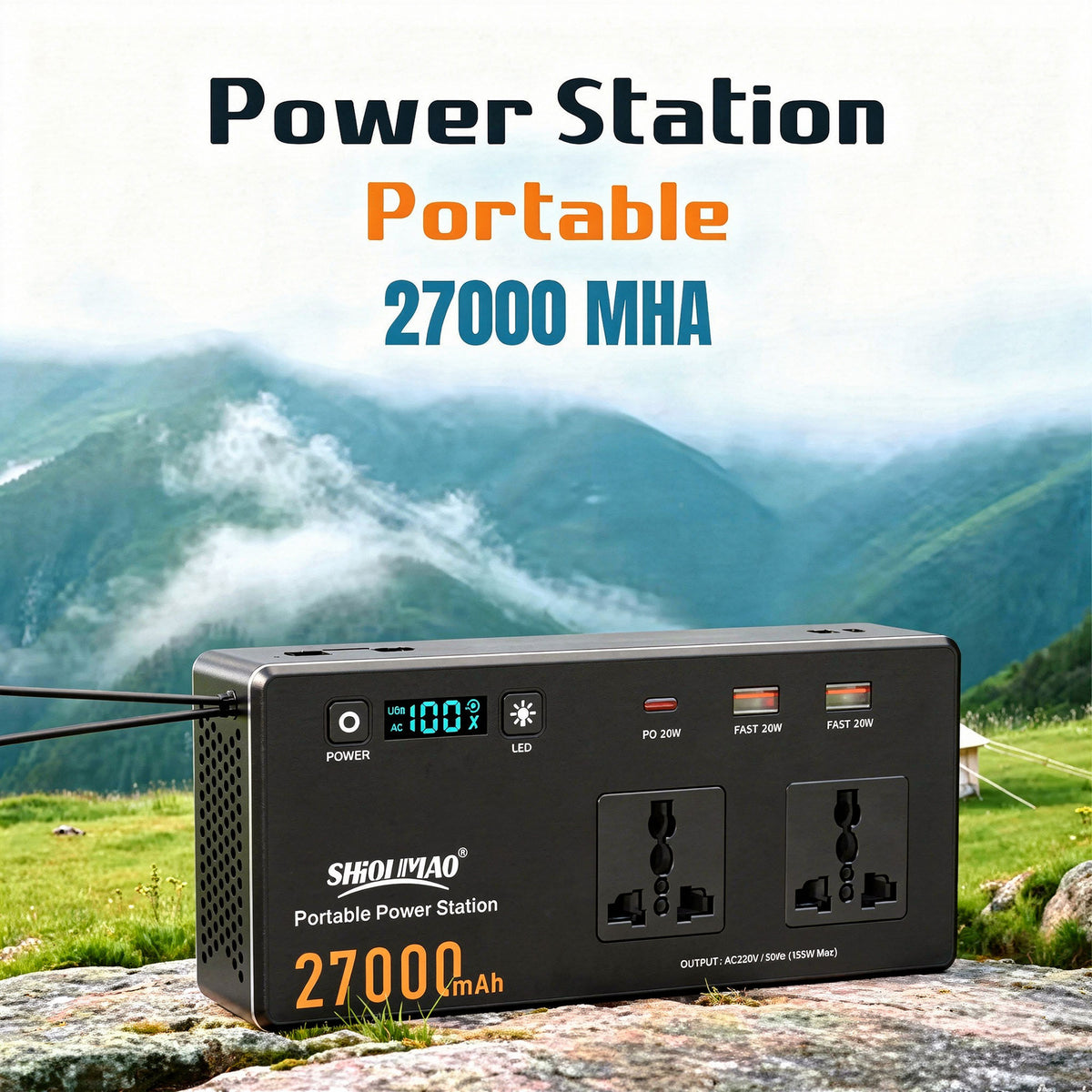 Power Station Portable 27000 MHA