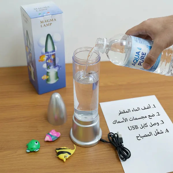 مصباح قنديل البحر المضيء (LED)