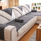 طقم كفر كابتونيه بكنار رمادي