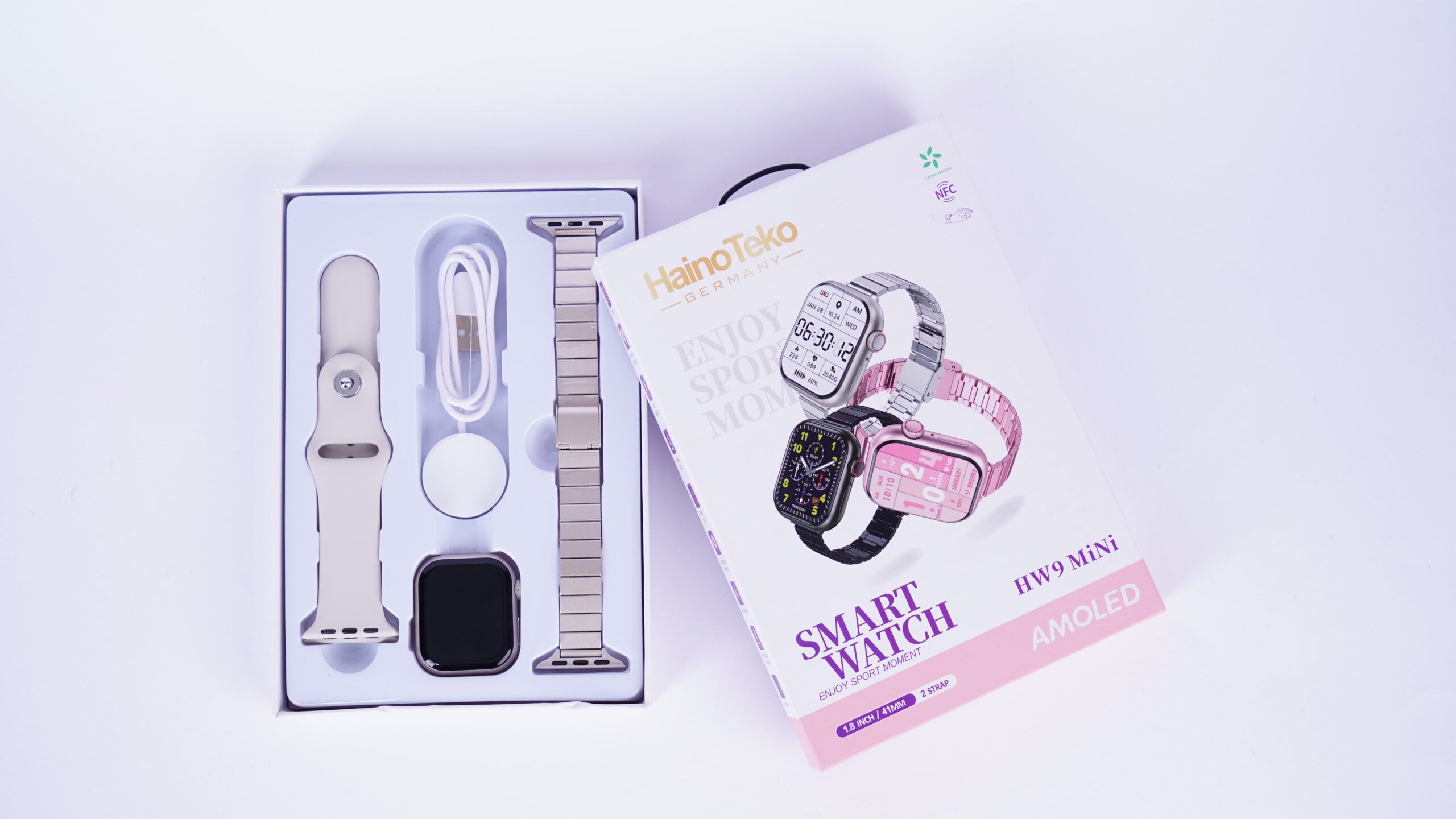 • Haino Teko Smart Watch HW9 Mini