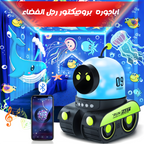 اباجورة بروجيكتور رجل الفضاء مع إضاءة نجمية