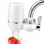 Two easy-to-install faucet filters from the best-selling السوق كوم brand, shown in the product image.