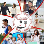 Magic neck fan, popular bestseller, lightweight personal cooling device with adjustable straps and bladeless design.