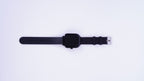 Smart Watch A56 Plus with digital display, black strap, and touchscreen functionality, designed for fitness and daily use.