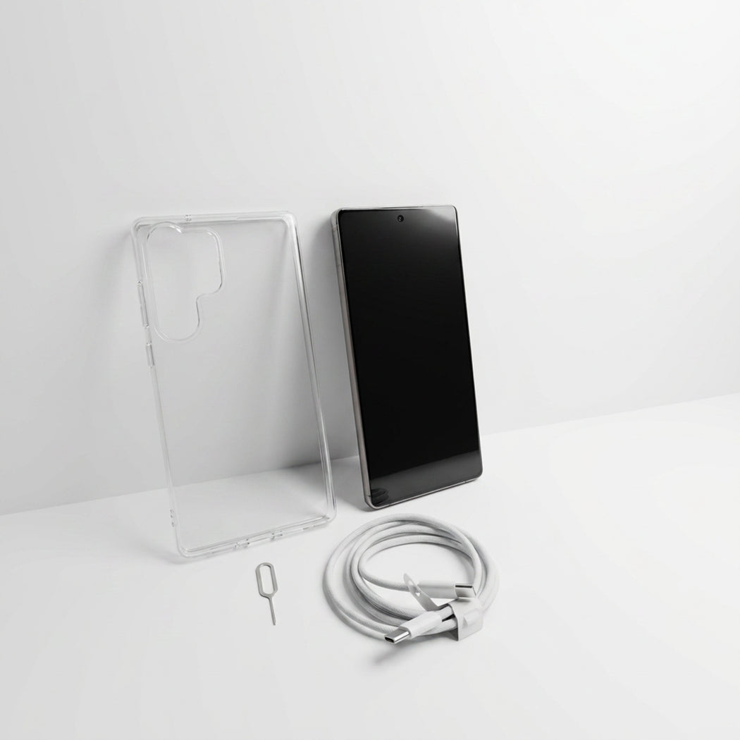 U25 Ultra 5G smartphone by سوق الأمانة, sleek black mobile with large screen and multiple cameras, 5G connectivity and modern design.