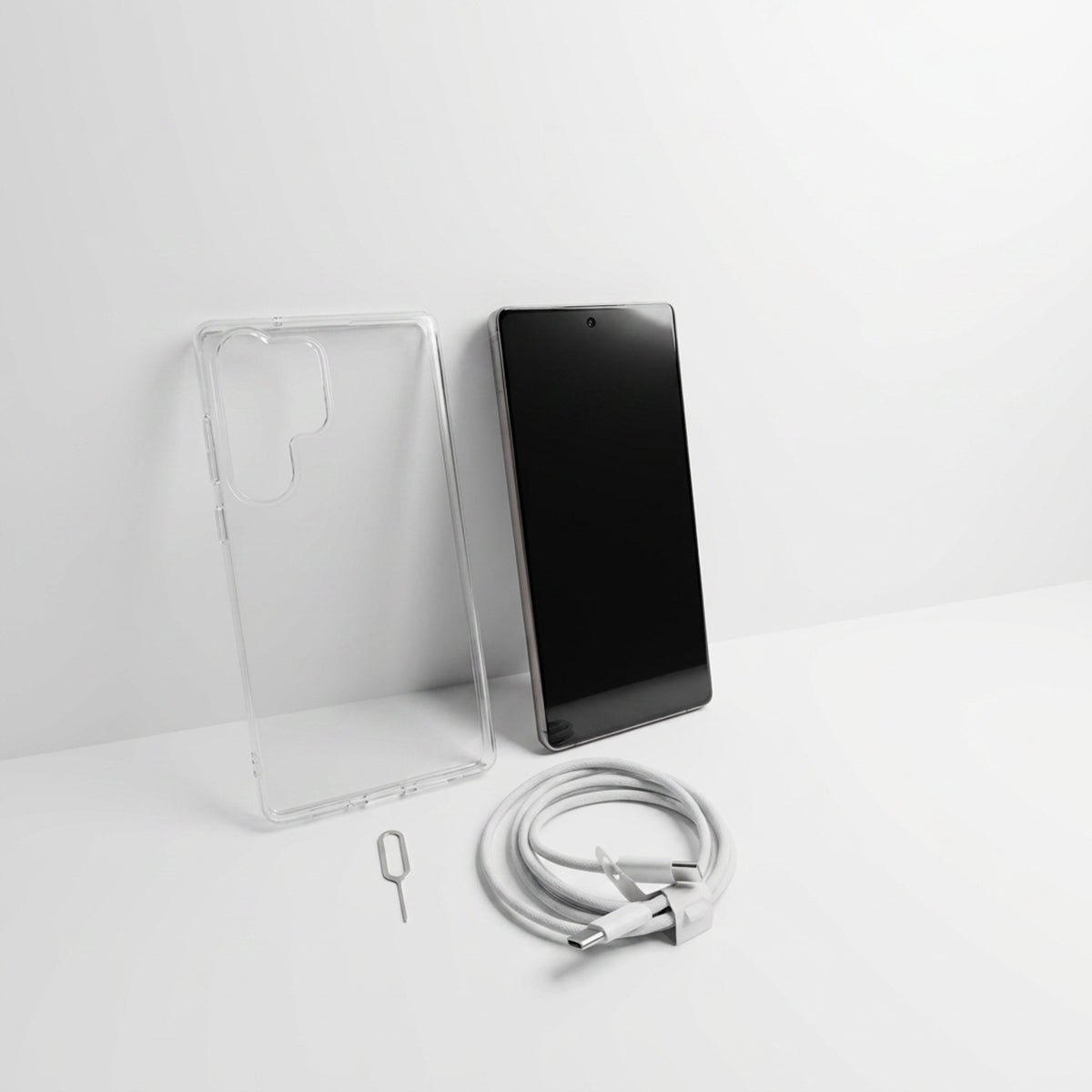 U25 Ultra 5G smartphone by سوق الأمانة, sleek black mobile with large screen and multiple cameras, 5G connectivity and modern design.