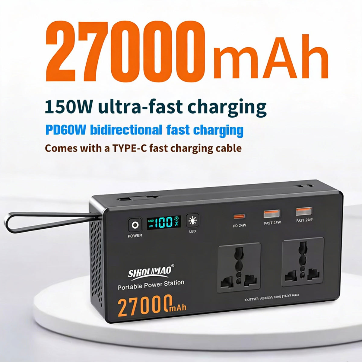 Power Station Portable 27000 MHA