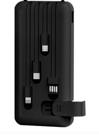 • EARLDOM PB41 Power Bank 10000 MAH Built in cables