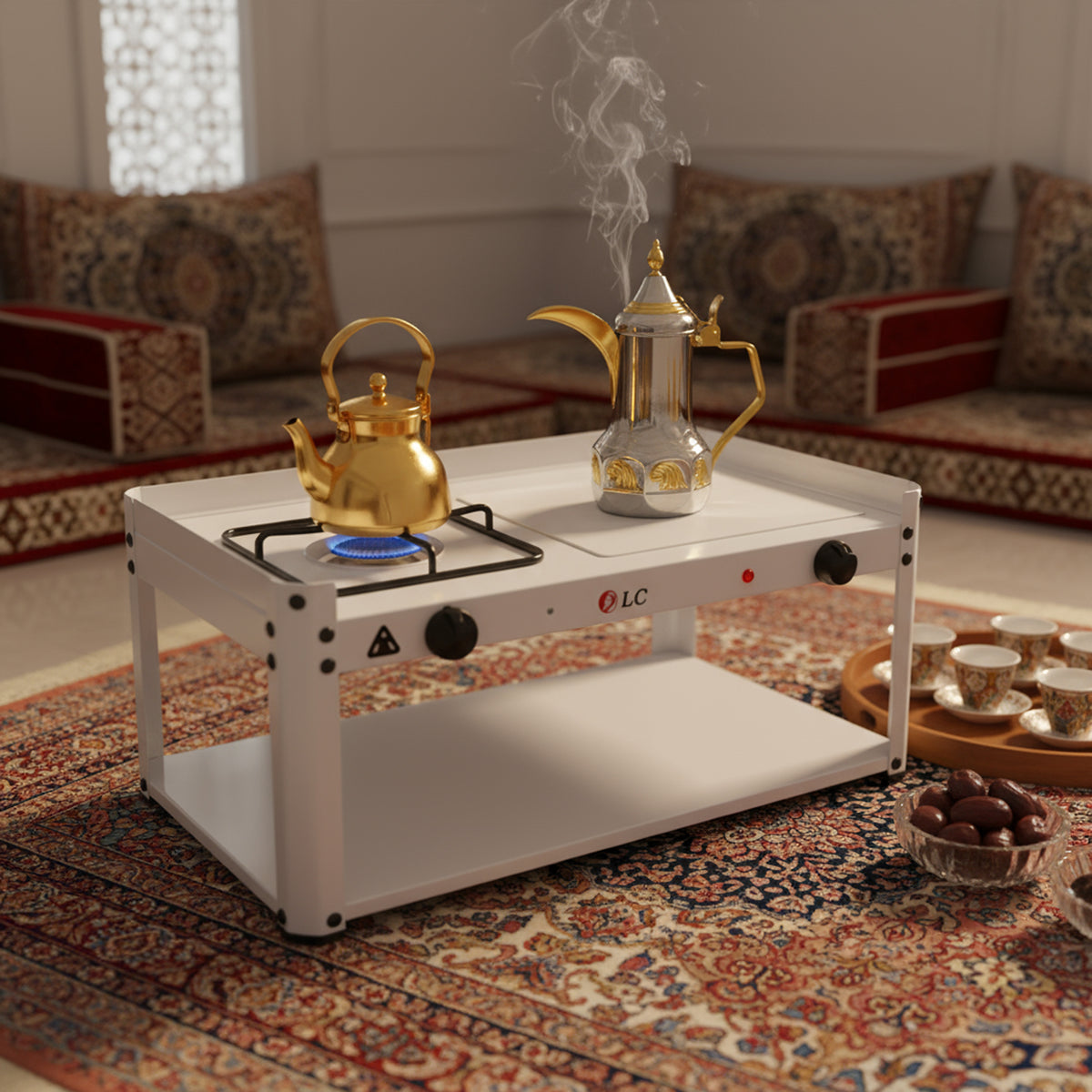 • ضمان عامين DLC  موقد كهربائي
