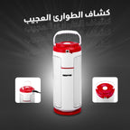 Outdoor emergency flashlight by سوق كوم, compact and bright LED torch suitable for outdoor lighting and emergency situations.