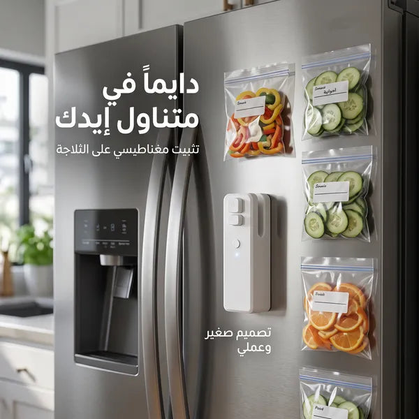 جهاز لحام وإغلاق الأكياس الحراري المحمول (قابل للشحن USB)
