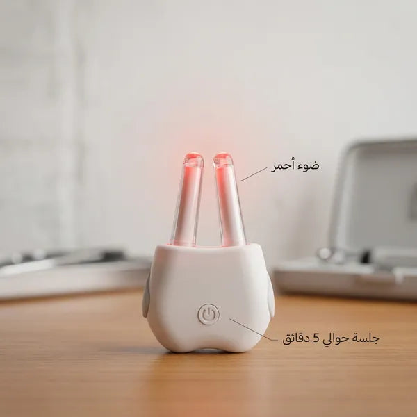 جهاز لتخفيف الحساسية واحتقان الجيوب بضوء أحمر