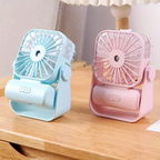 Colorful fan and diffuser toy set from سوق كوم, designed for children, featuring vibrant plastic components and playful shapes.