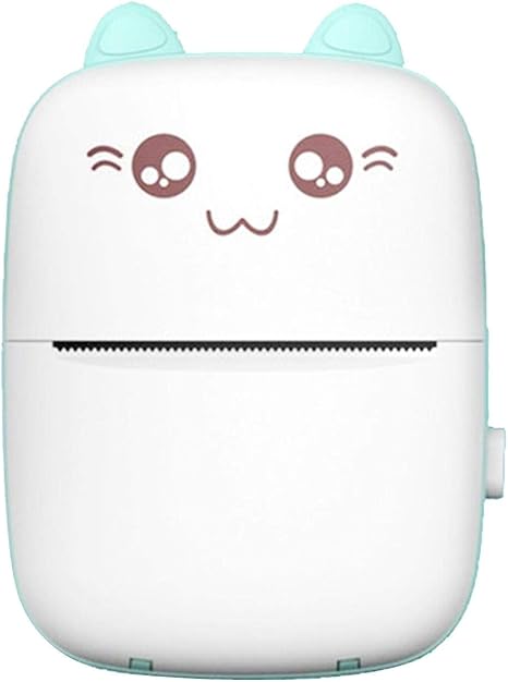 Mini Sticker Printer from سوق كوم, smart accessories with compact design, showing colorful printed stickers ready for use.