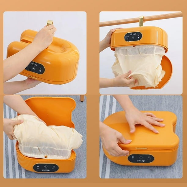 Large portable clothes dryer, popular model from سوق كوم, showing compact design and air vent for efficient drying.