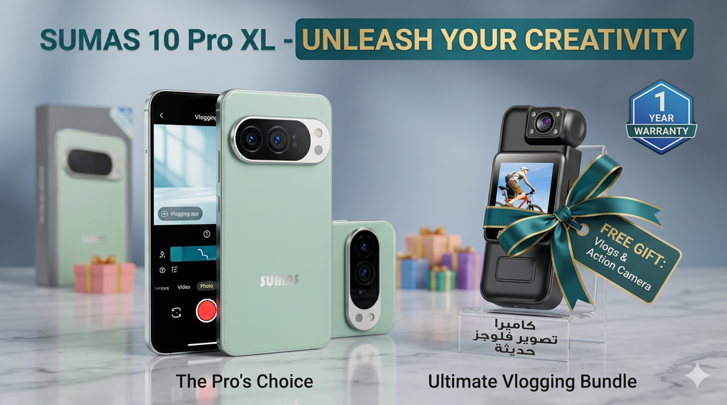 هاتف  Pro XL (ضمان عام ) ثنائي الشريحة + كاميرا تصوير 4K