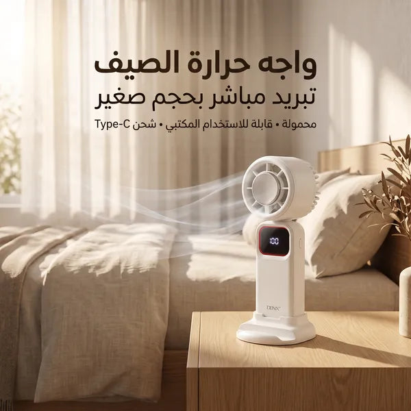 مروحة رقبة توربو محمولة