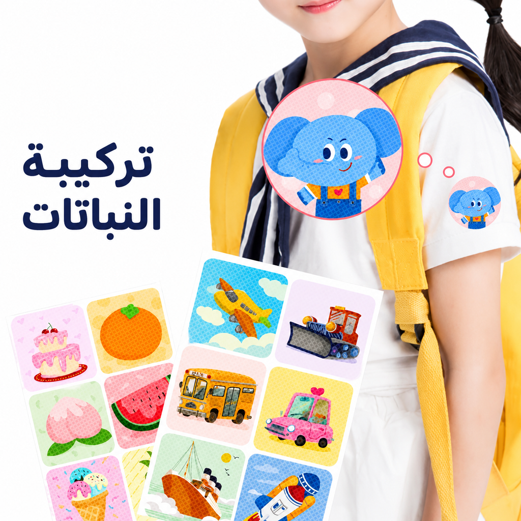 Child-friendly mosquito and insect repellent adhesive strip, effective and safe for children, from a popular brand.