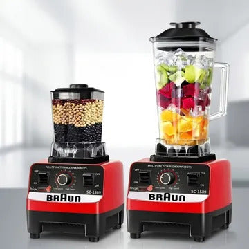 عرض كبه BRAUN 8500 وات مع خلاط + مطحنه 10000 وات BRAUN