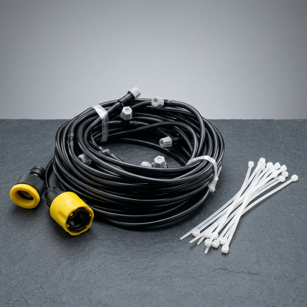 • بخاخ رذاذ للترطيب ١٠ متر بـ ١٠ فتحات للرش