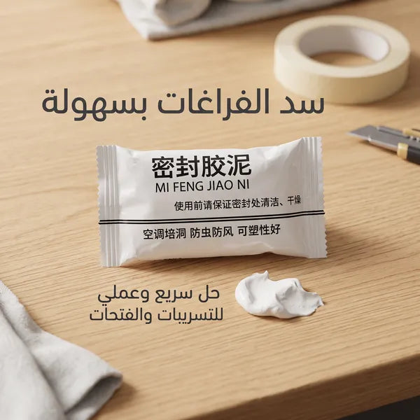 (عجينة لسد الفتحات ومنع تسريب المياه (إصلاح فوري)