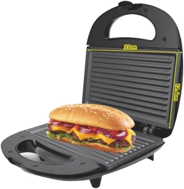 Sandwich maker Rafe from سوق كوم, a compact kitchen appliance with non-stick plates for easy sandwich toasting.
