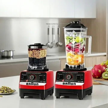 عرض كبه BRAUN 8500 وات مع خلاط + مطحنه 10000 وات BRAUN