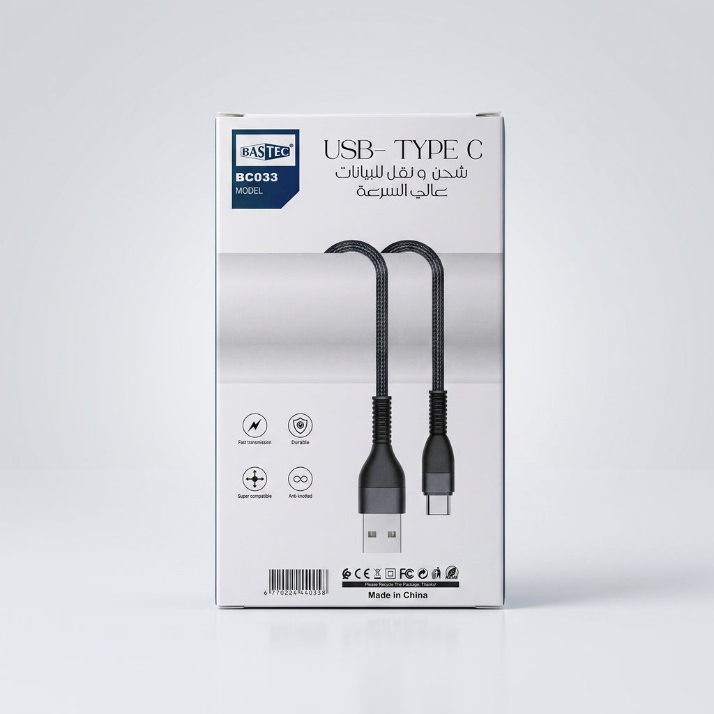 • كابل شحن  USB-type c