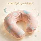 كرسي هزاز قابل للطي مع حزام أمان