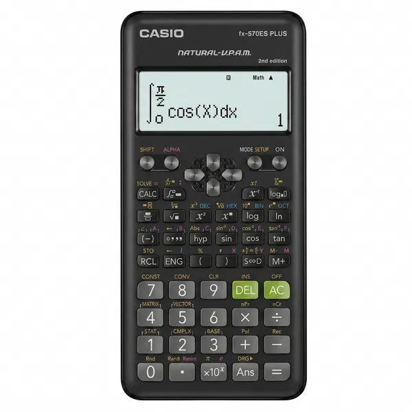 آلة حاسبة Casio fx-95ES Plus مع غطاء حماية