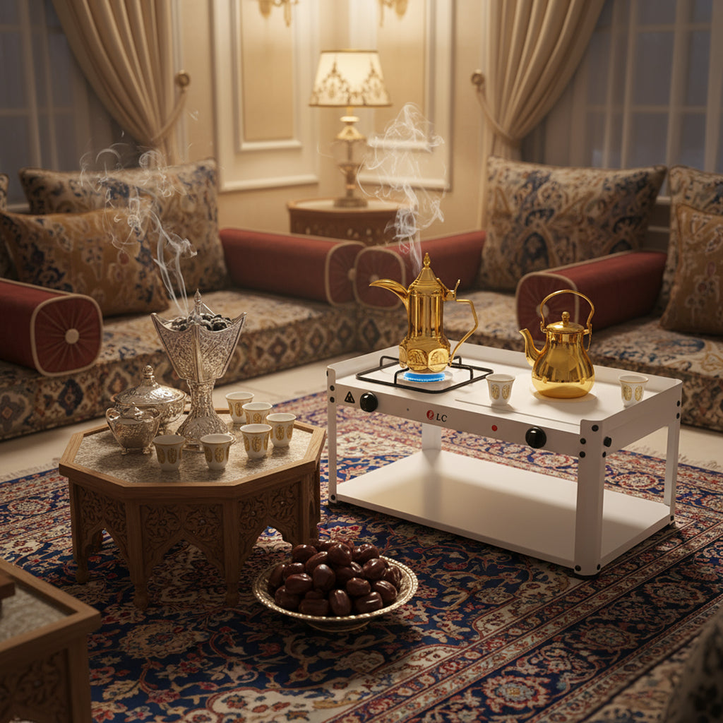 • ضمان عامين DLC  موقد كهربائي