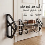 منظم الأحذية الجداري الموفر للمساحة