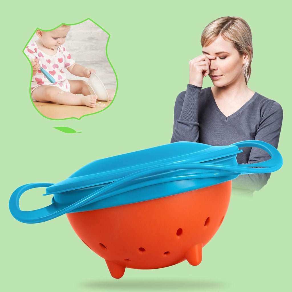 Child's 360-degree rotating tray accessory with colorful design, designed for kids' use, made by سوق كوم.
