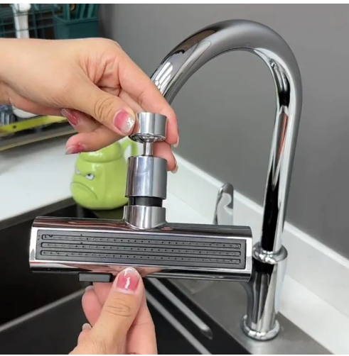3-in-1 Trend Faucet Shower Head, kitchen accessories with multiple spray modes, designed for efficient kitchen water use.