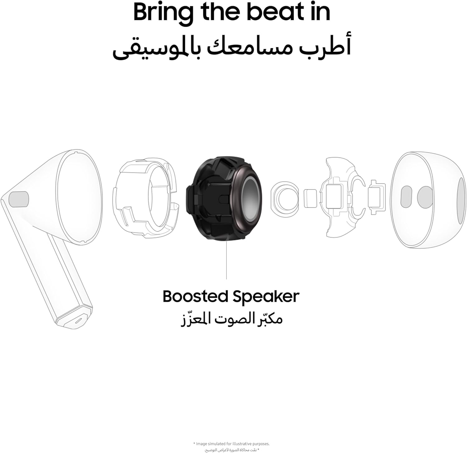 "	Samsung Galaxy Buds 3 Pro semi original Silver"