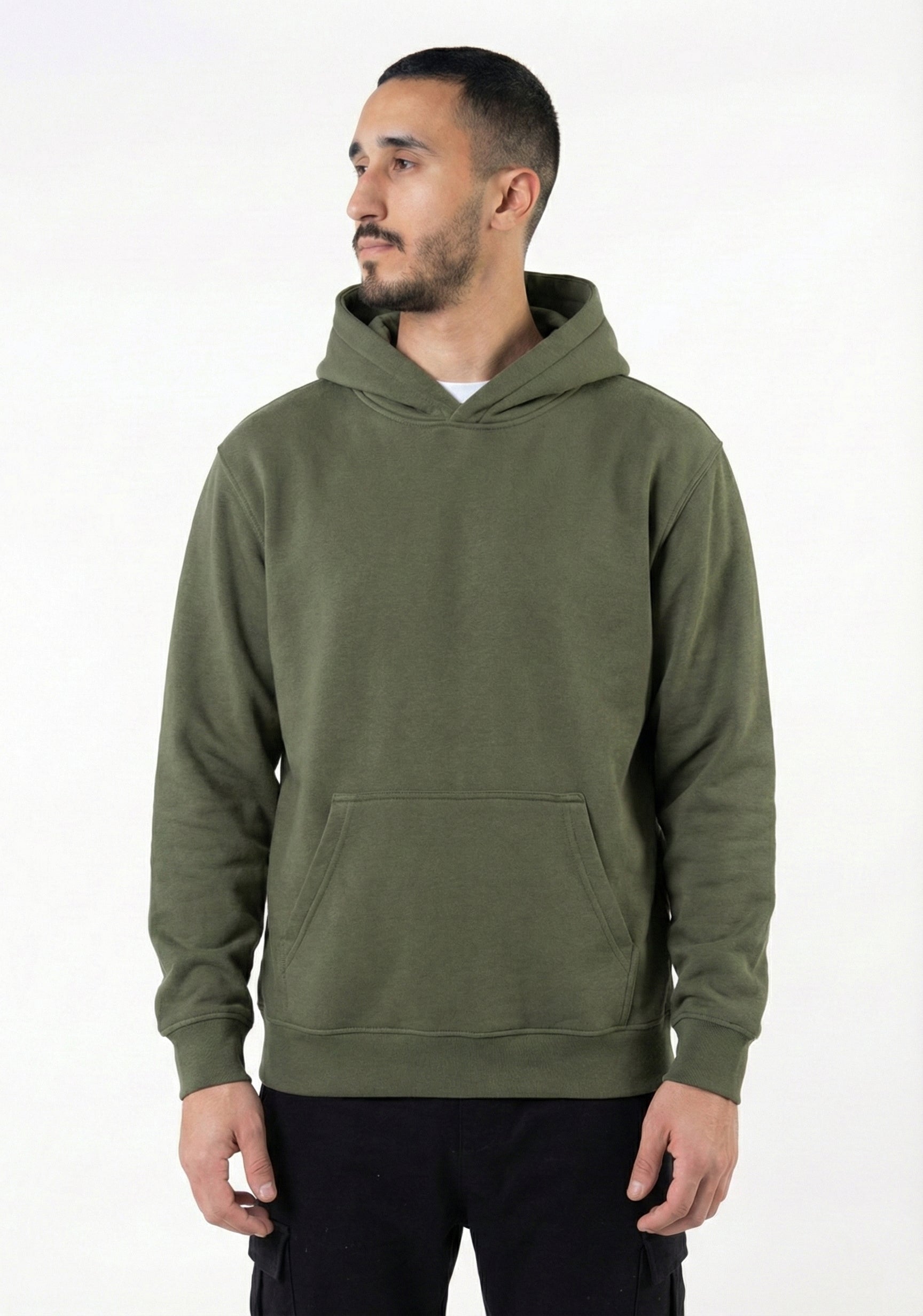 هودي ميلتون قطن زيتي مقاس XL