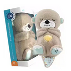 Colorful breathing and glowing teddy bear gift, soft plush toy with light features, perfect for gifting and decoration.