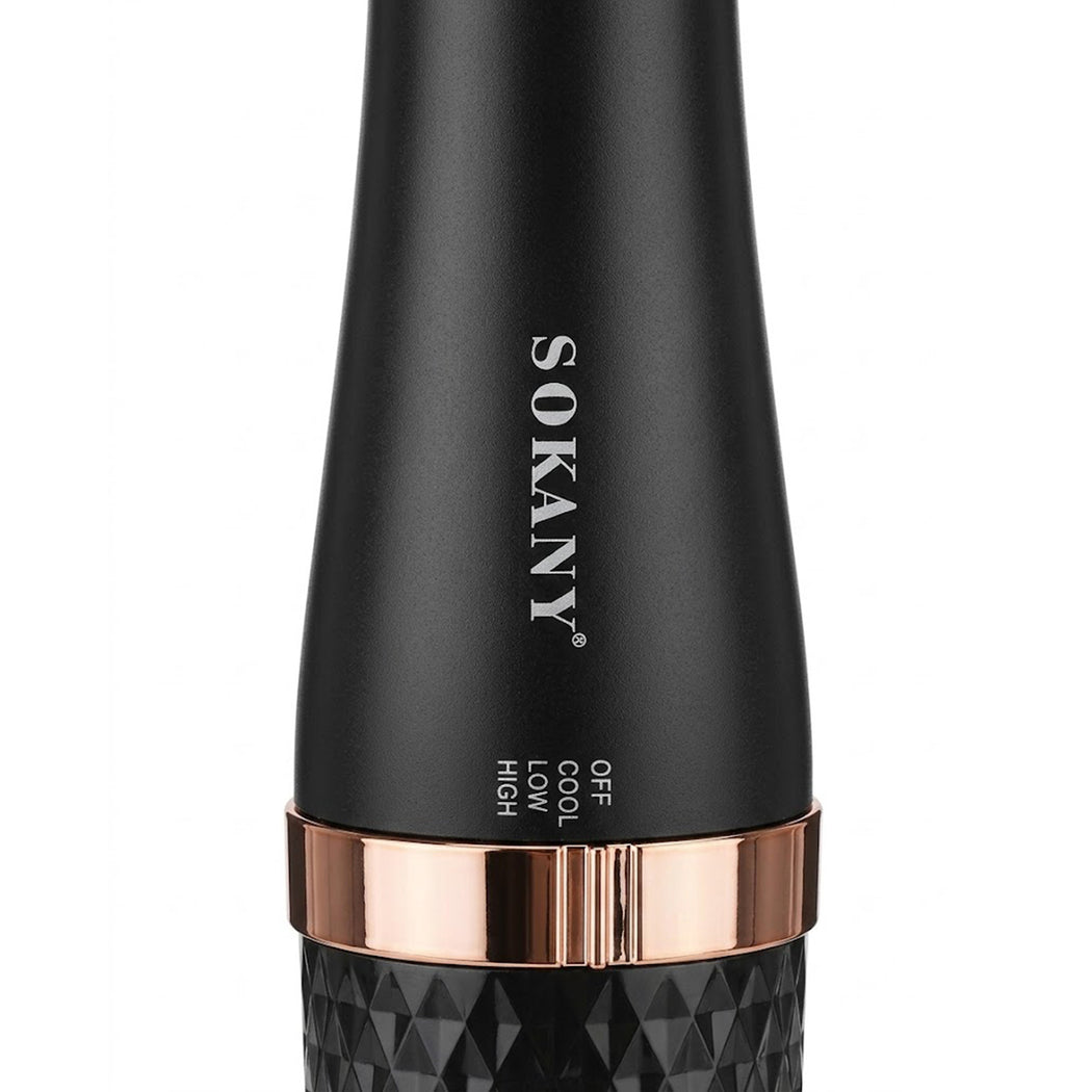 فرشاة هواء ساخن 5 في 1 بقوة 1400 وات - SOKANY SK-15034N لتجفيف وتمويج الشعر