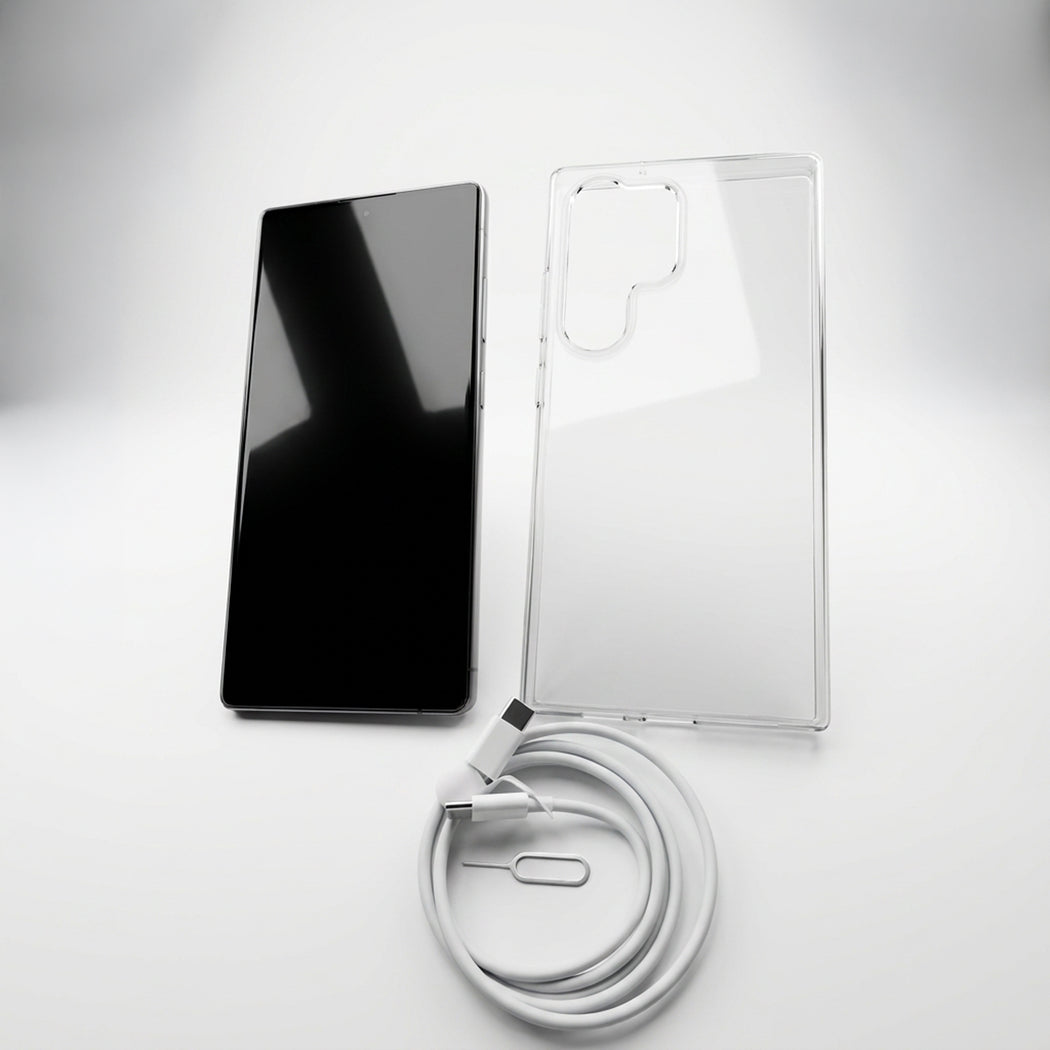 U25 Ultra 5G mobile phone from سوق الأمانة showing sleek design and screen display, advanced 5G features and modern smartphone look.