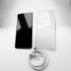 U25 Ultra 5G mobile phone from سوق الأمانة showing sleek design and screen display, advanced 5G features and modern smartphone look.