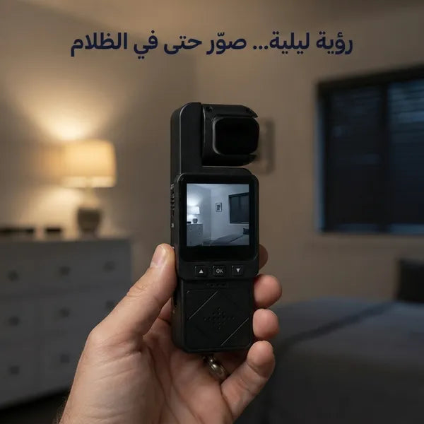 كاميرا فلوجز مع عدسة قابلة للدوران 360 درجة