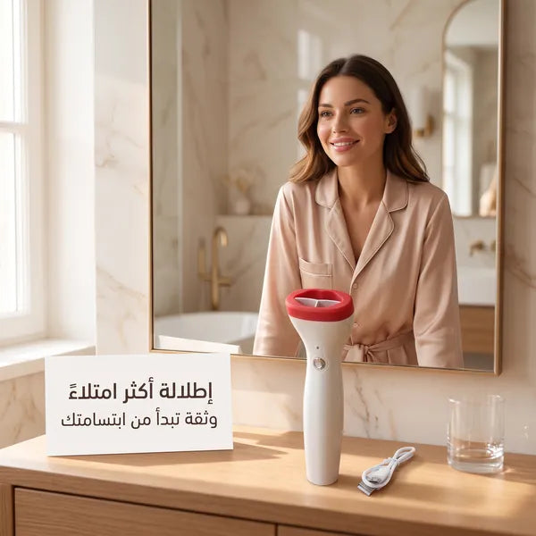 جهاز نفخ الشفاه الإلكتروني للنساء