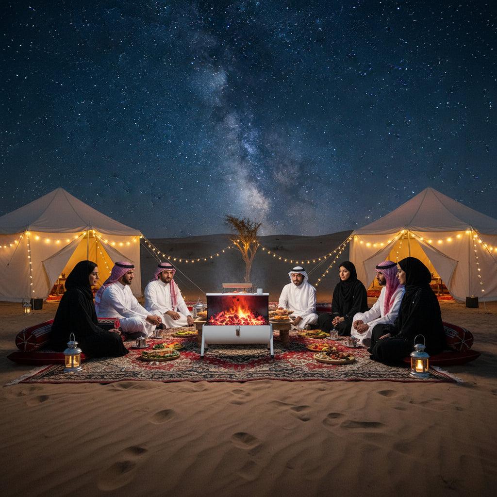 • الشواية الحديثة قابلة للطى