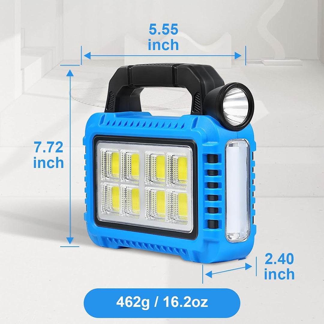 Solar multifunctional outdoor solar lamp providing bright illumination with adjustable settings and durable design.