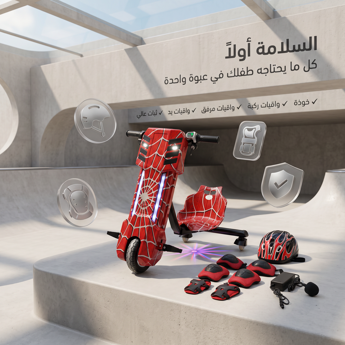 سكوتر كهربائي دريفتينج