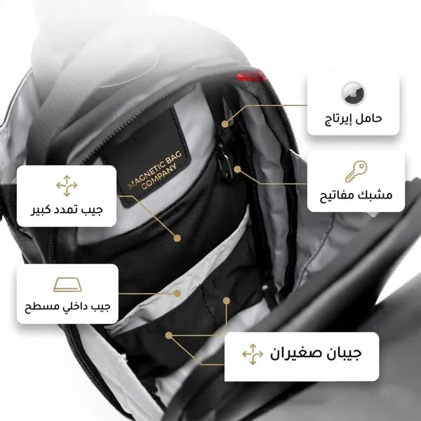 مجموعة ميزان InBody ذكي بلوتوث + شنطة مغناطيسية + زجاجة رياضية 800 مل - لياقة متكاملة