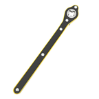 Repair tire plug kit from سوق كوم, showing a compact set of tools for fixing flat tires with a green handle and metal components.
