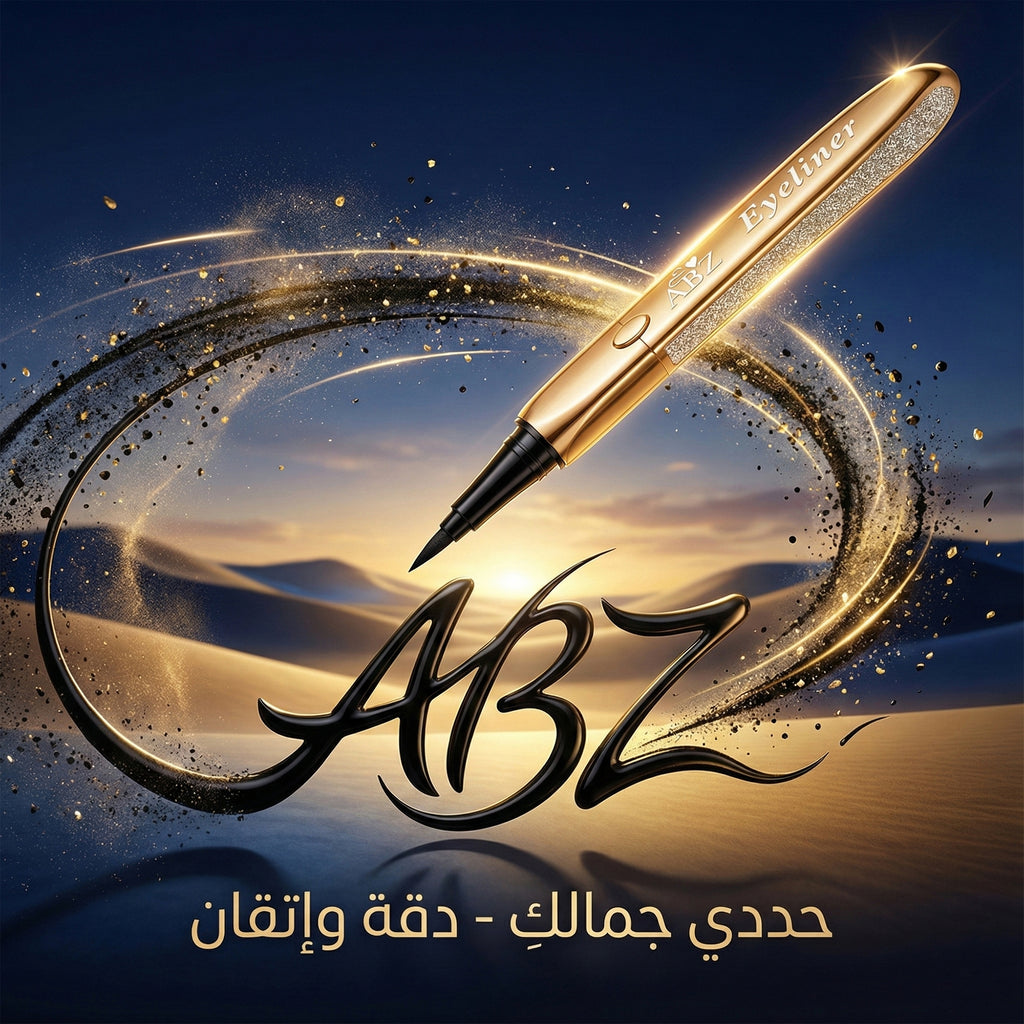 ايلاينر ABZ الأسود الكاتم المقاوم للماء وسهل الاستخدام